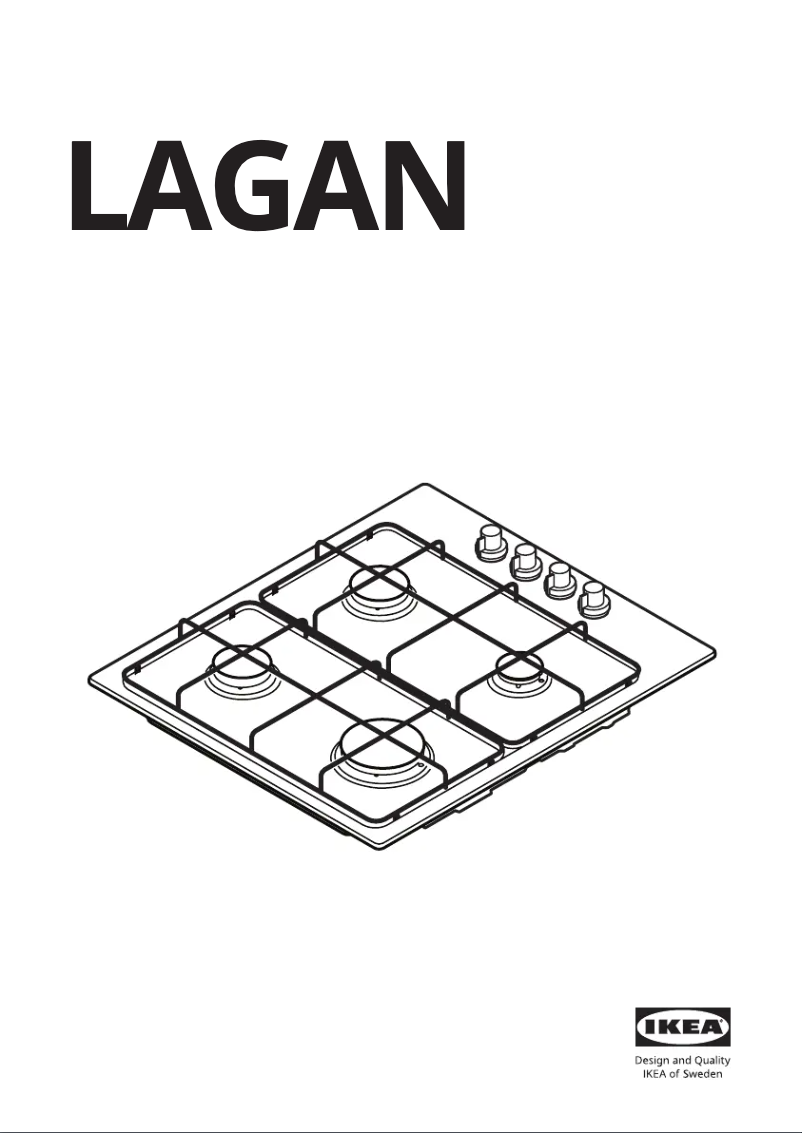 Page 1 de la notice Manuel utilisateur Ikea LAGAN 205.232.01