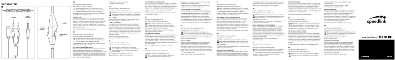 Page 1 de la notice Manuel utilisateur Speed-Link Neak SL-860009-BK