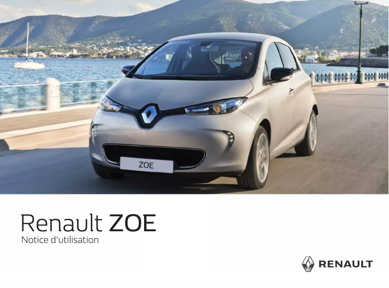 Page 1 de la notice Manuel utilisateur Renault Zoe (2017)