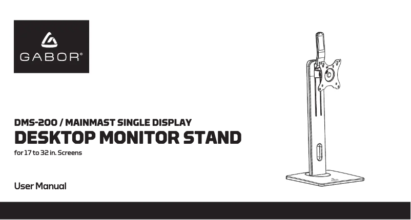 Página 1 del manual Manual de usuario Gabor DMS-200