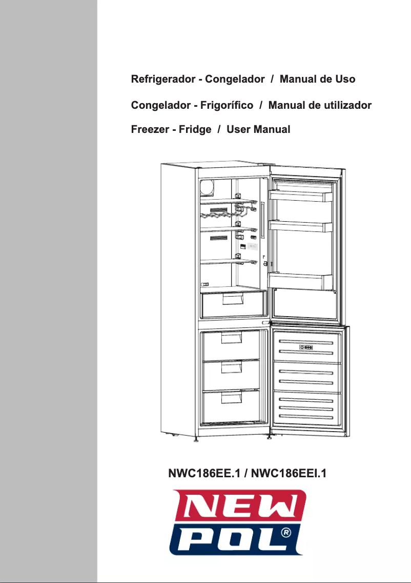 Page 1 de la notice Manuel utilisateur New Pol NWC186EE.1
