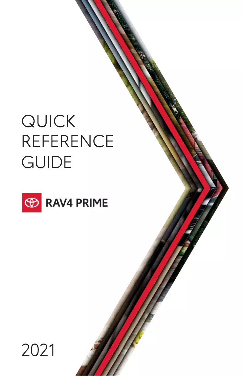 Page n°1 - Manuel utilisateur Toyota RAV4 Prime (2021)