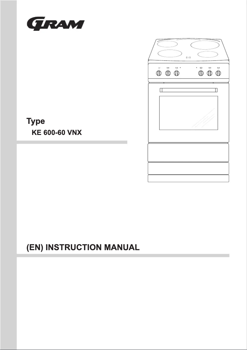 Image de la première page du manuel de l'appareil KE 600-60 VNX