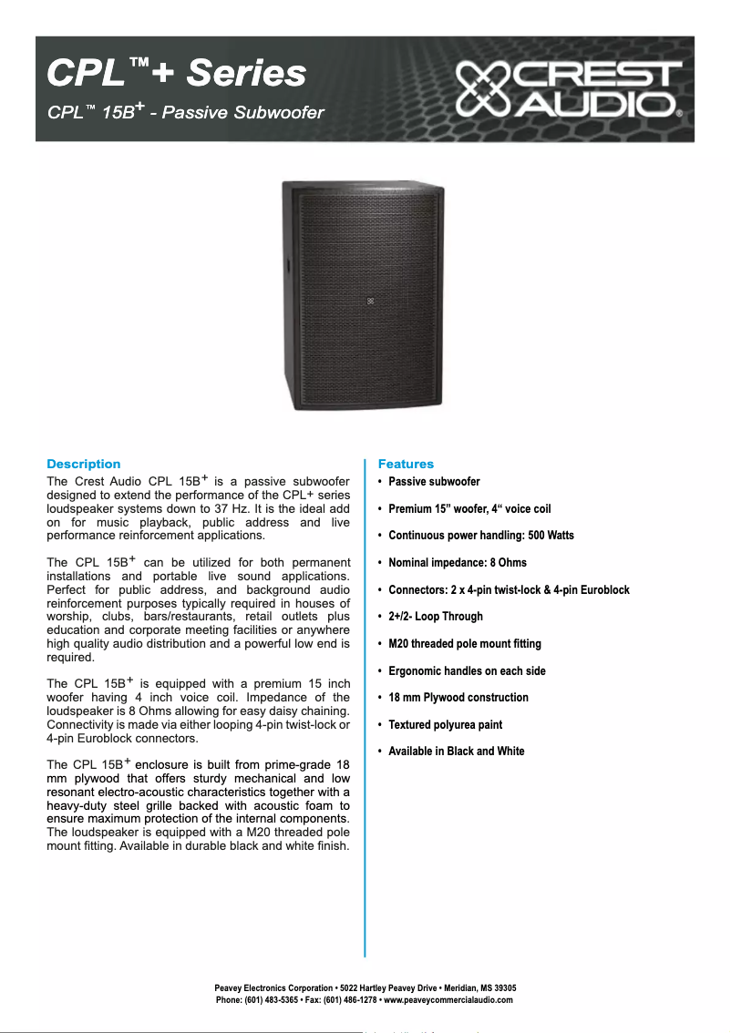 Image de la première page du manuel de l'appareil CPL 15B+