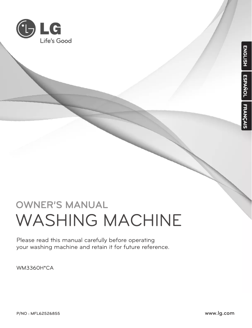 Página 1 del manual Manual de usuario LG WM3360HVCA