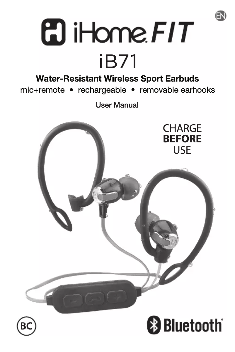 Image de la première page du manuel de l'appareil iB71