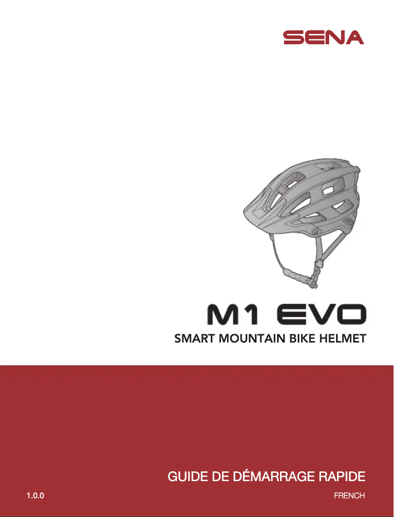 Image de la première page du manuel de l'appareil M1 EVO