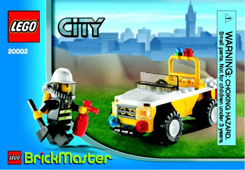 Page 1 de la notice Manuel utilisateur Lego Fire Car