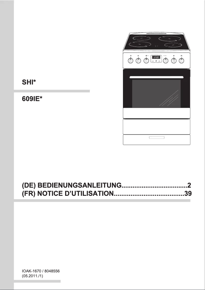 Image de la première page du manuel de l'appareil SHI 11173 E
