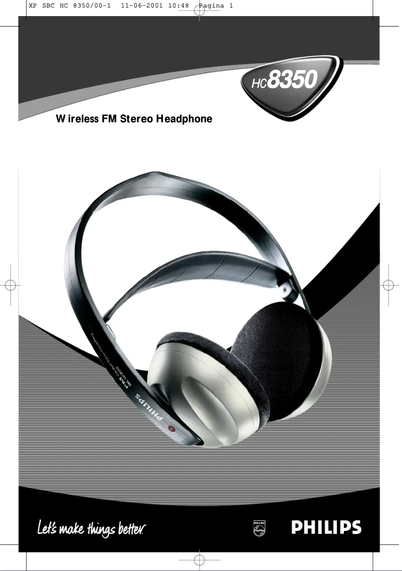 Page 1 de la notice Manuel utilisateur Philips HC8355