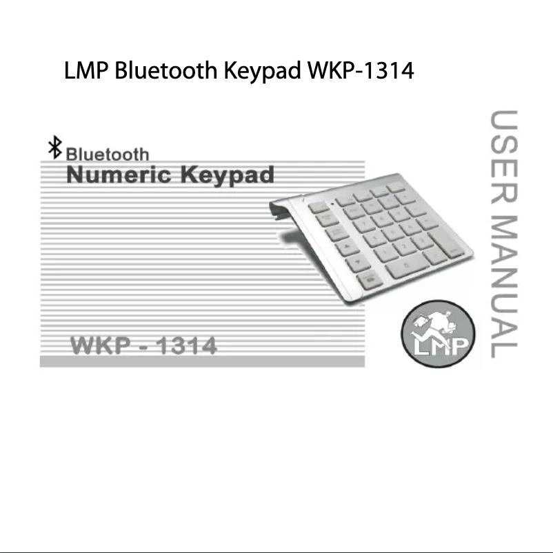 Image de la première page du manuel de l'appareil WKP-1314