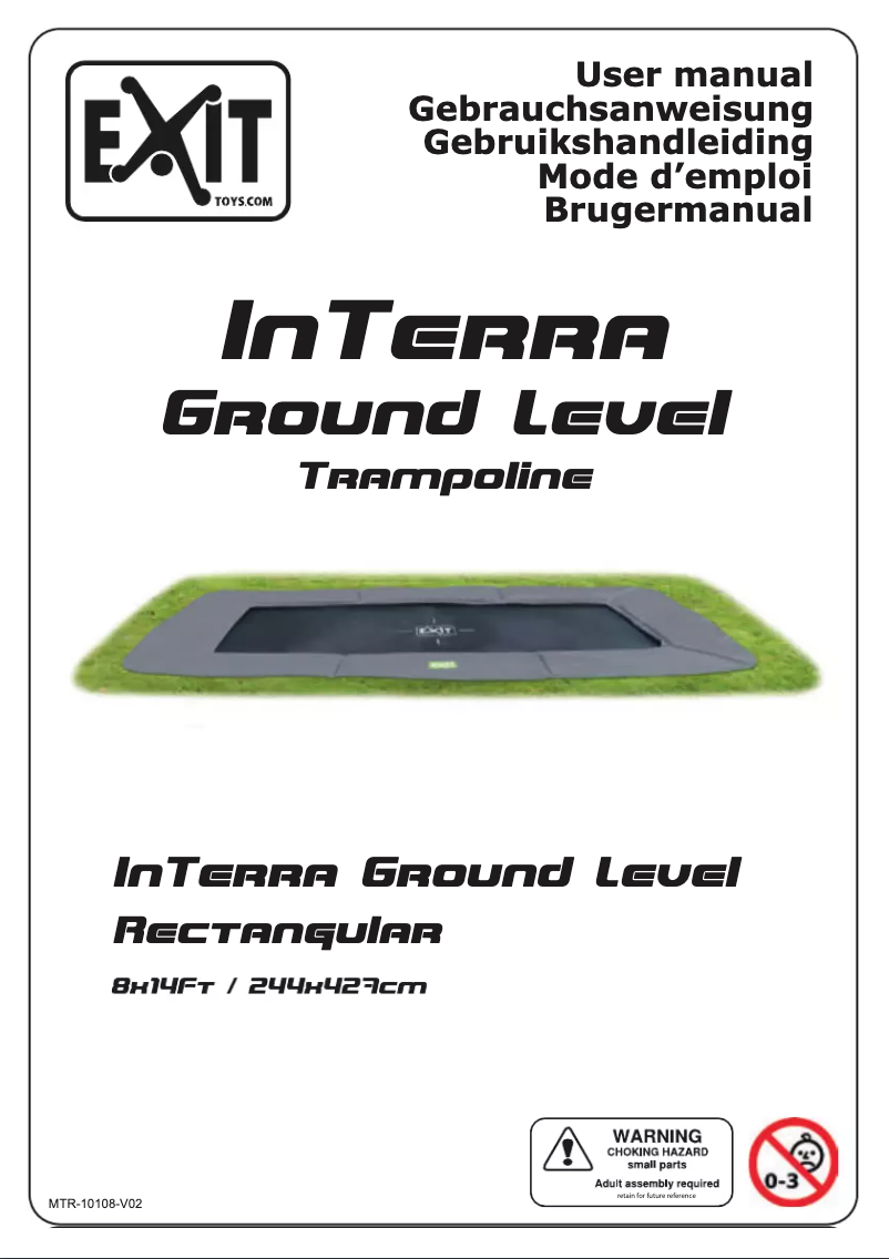 Imagen de la primera página del manual del dispositivo InTerra Ground Level