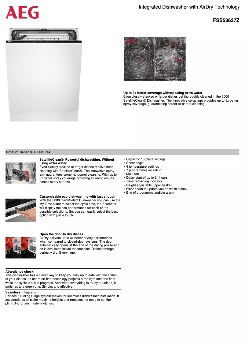 Page n°1 - Fiche technique AEG FSS53637Z