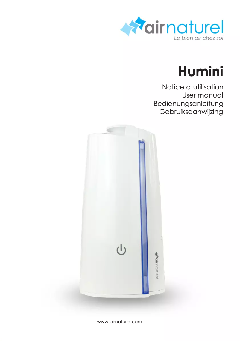 Page n°1 - Manuel utilisateur Air&Me Humini
