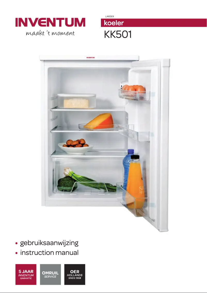 Image de la première page du manuel de l'appareil KK501