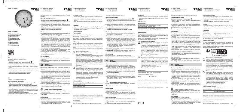 Imagen de la primera página del manual del dispositivo 60.3029.06
