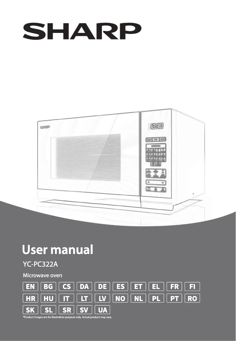 Page n°1 - Manuel utilisateur Sharp PC322AE