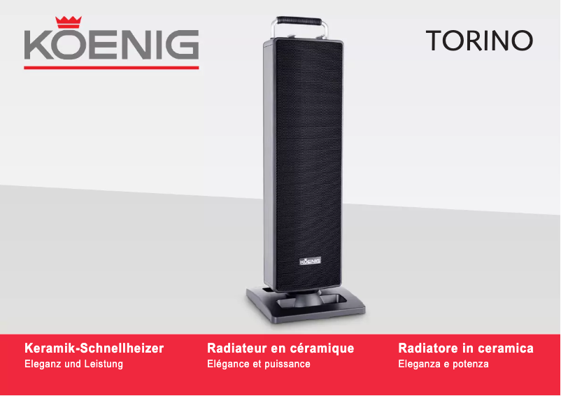 Image de la première page du manuel de l'appareil Torino B06164