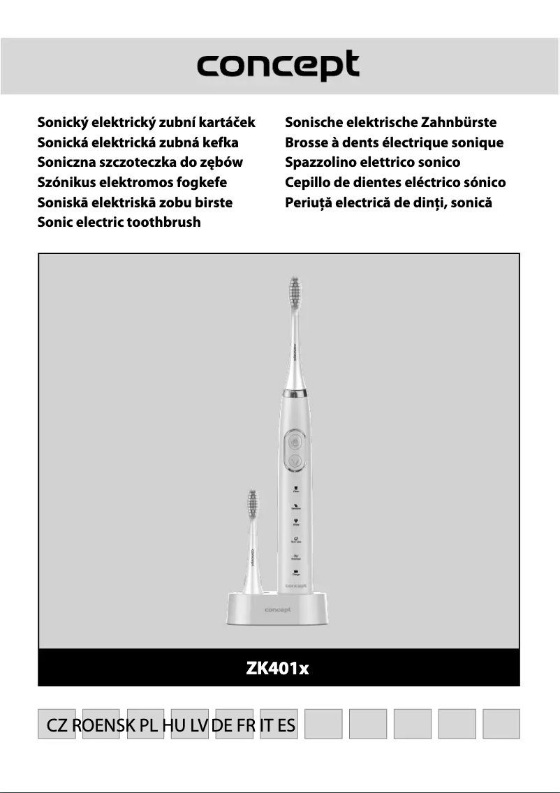 Page n°1 - Manuel utilisateur Concept Perfect Smile ZK4012