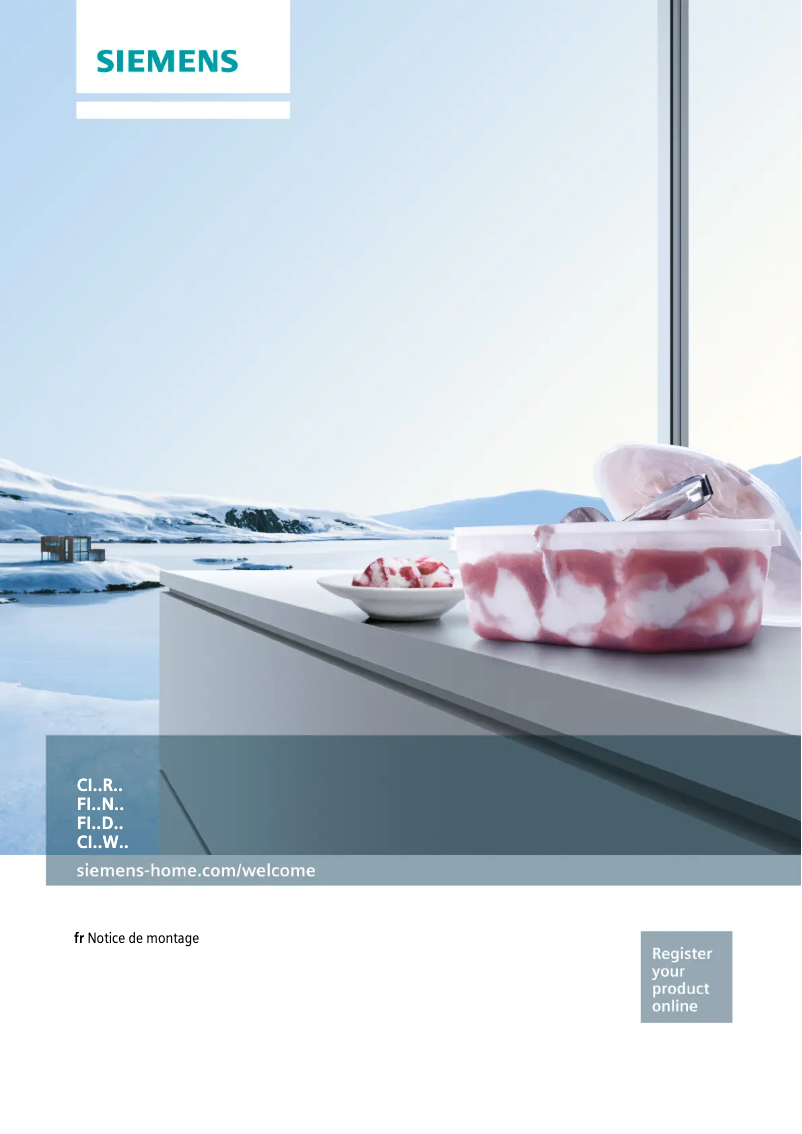 Page 1 de la notice Guide d'installation Siemens CI24WP02