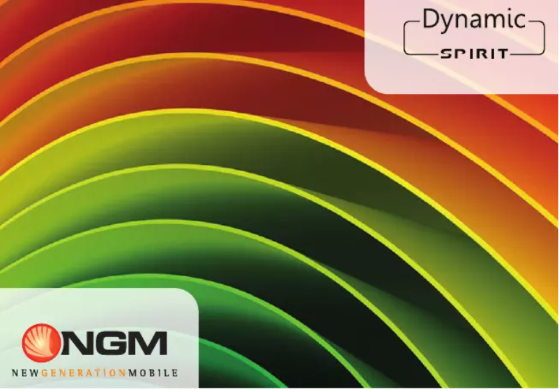 Page n°1 - Manuel utilisateur NGM Dynamic spirit