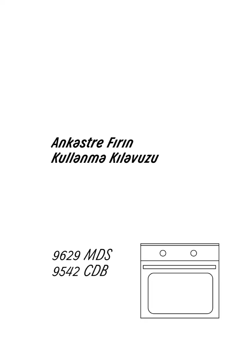 Image de la première page du manuel de l'appareil 9542 CDB