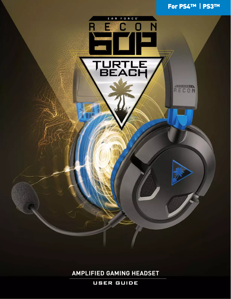Page n°1 - Manuel utilisateur Turtle Beach Recon 60P