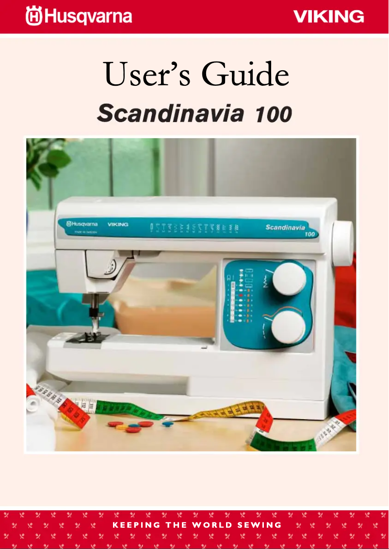 Page n°1 - Manuel utilisateur Husqvarna Scandinavia 100