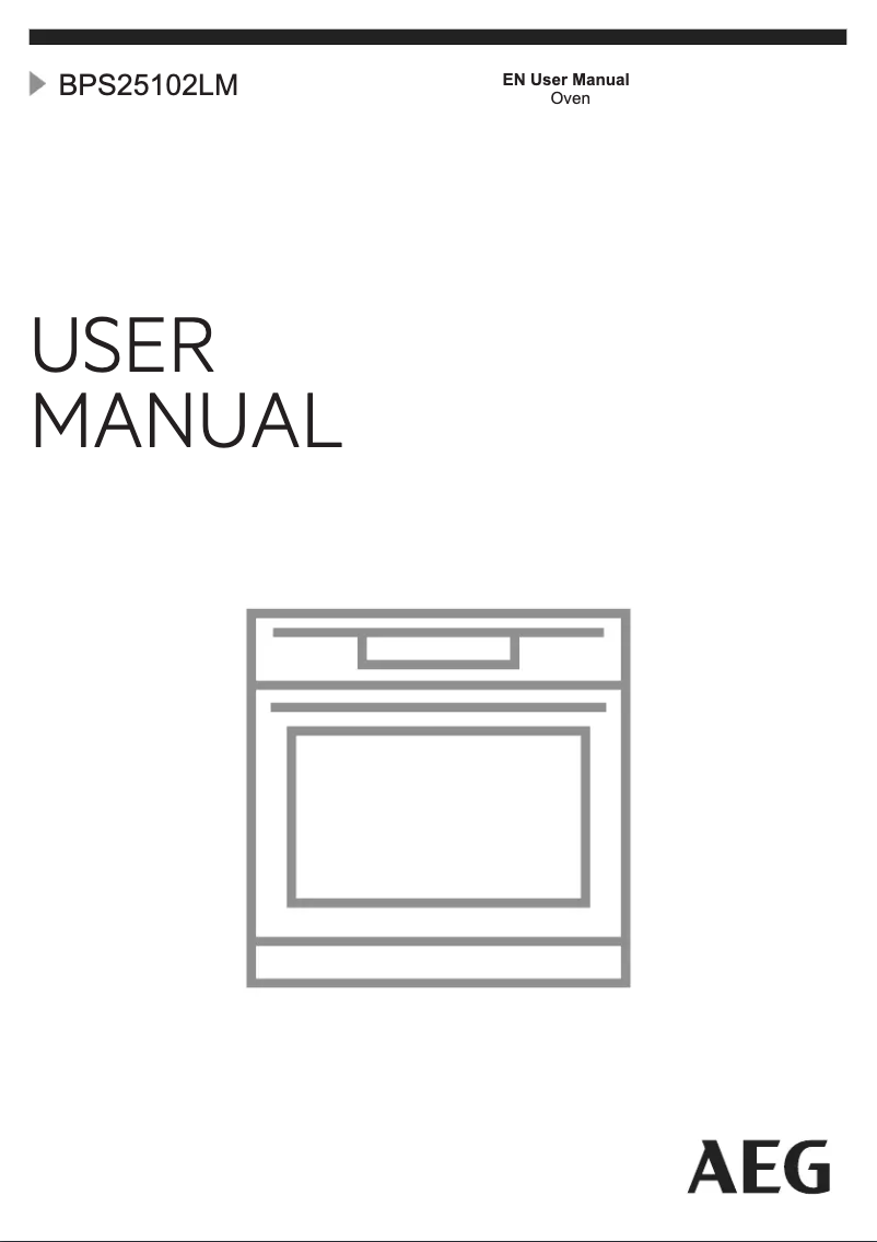 Page n°1 - Manuel utilisateur AEG BPS25102LM