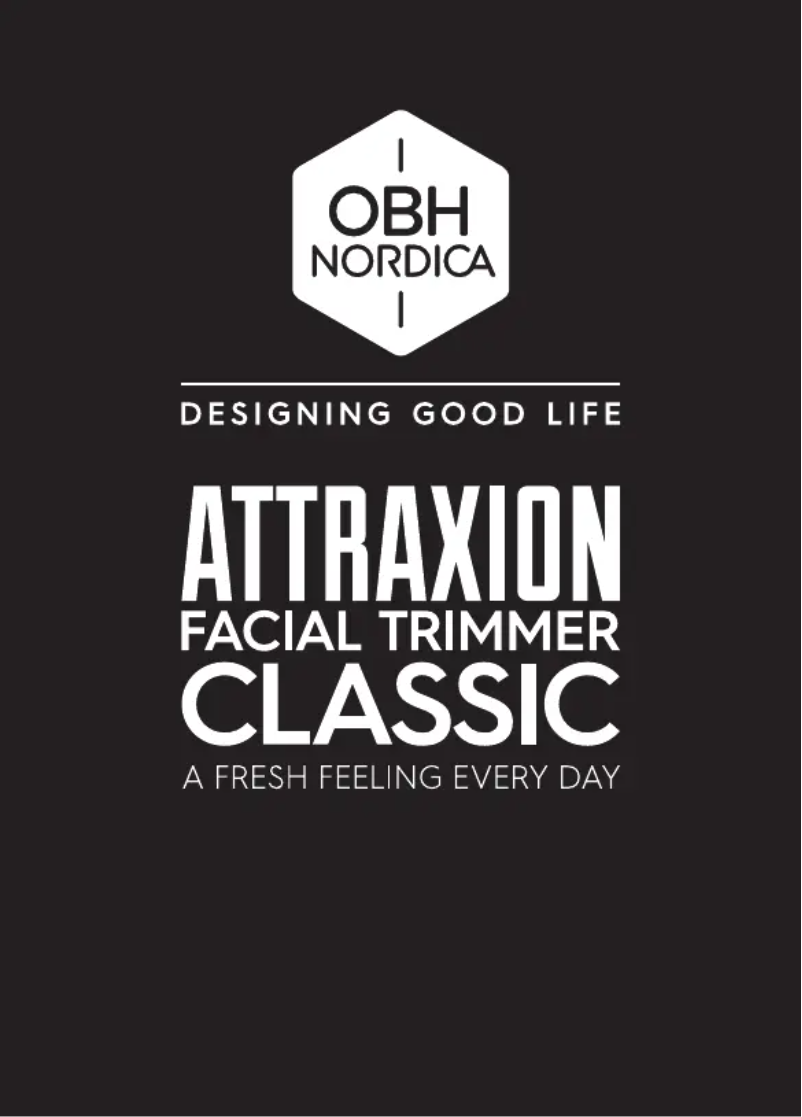 Page n°1 - Manuel utilisateur OBH Nordica Attraxion Classic 5510