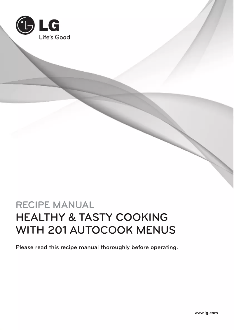 Image de la première page du manuel de l'appareil MC3283AMG