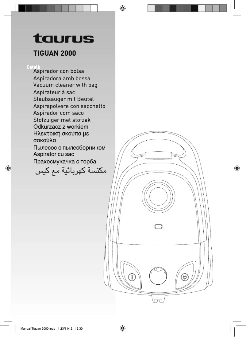 Page 1 de la notice Manuel utilisateur Taurus Tiguan 2000