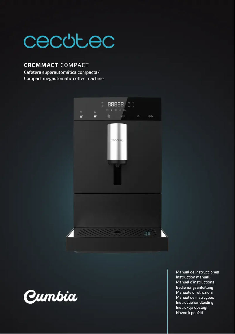 Page n°1 - Manuel utilisateur Cecotec Cremmaet Compact