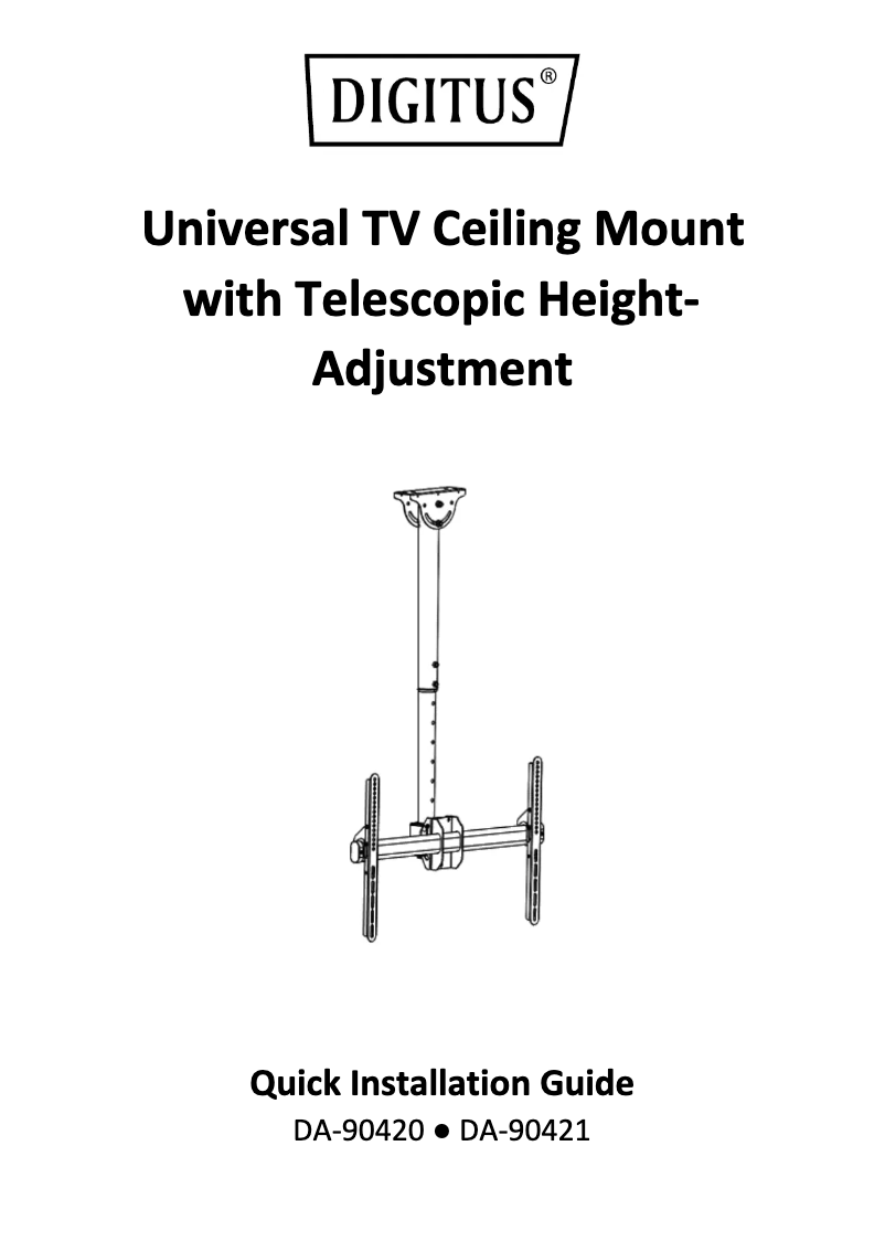 Página 1 del manual Manual de usuario Digitus DA-90421