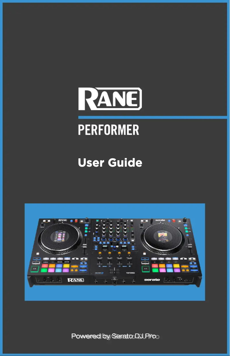 Page 1 de la notice Manuel utilisateur Rane Four