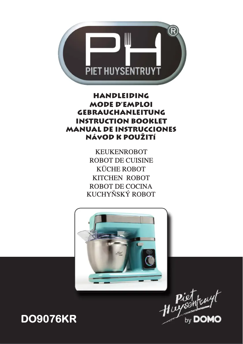 Page 1 de la notice Manuel utilisateur Domo DO9076KR