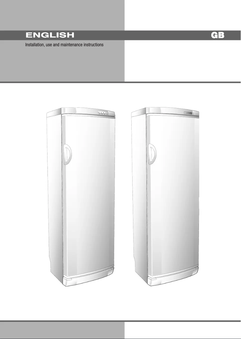 Page n°1 - Manuel utilisateur Campomatic FRZ360N