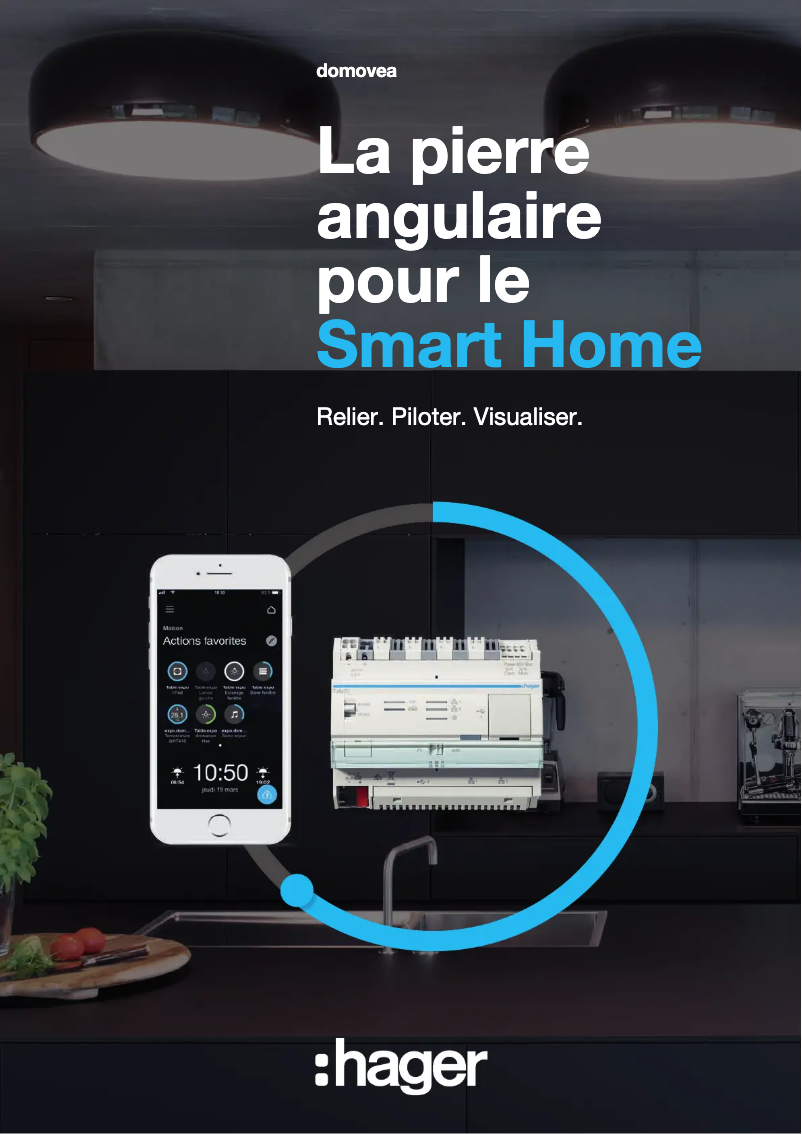 Page 1 de la notice Brochure Hager WHT73007B