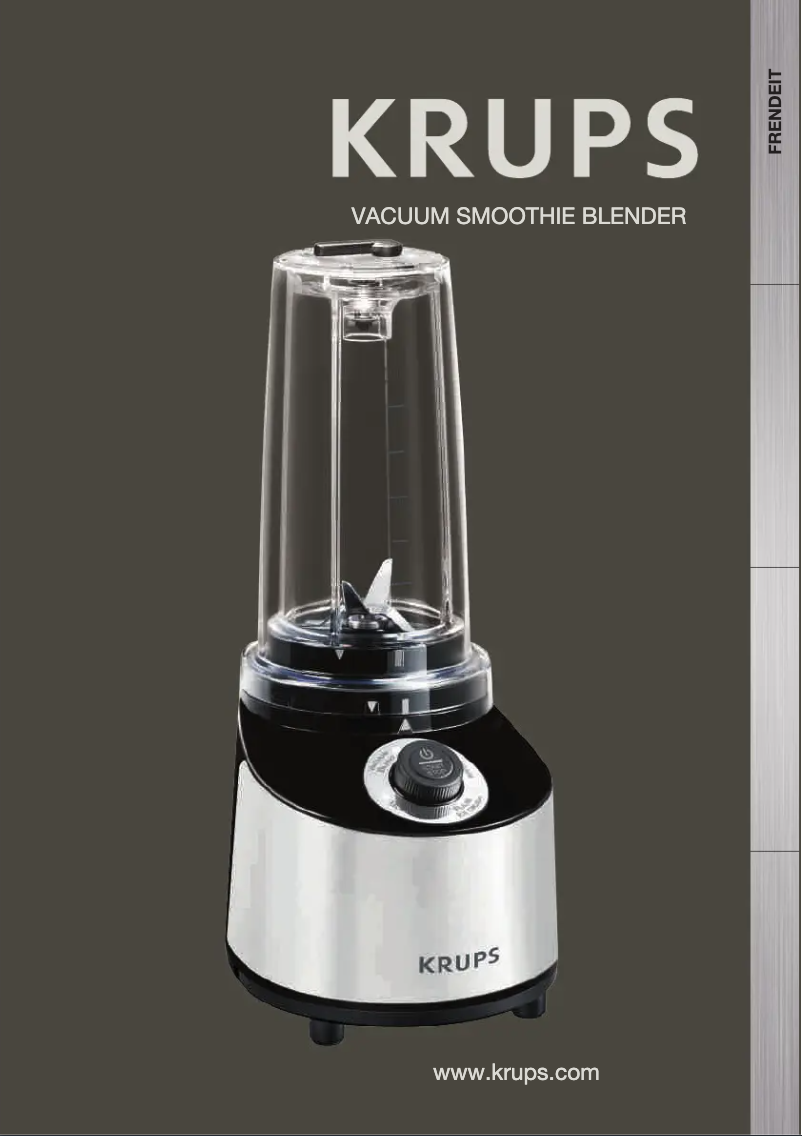 Page 1 de la notice Manuel utilisateur Krups Freshboost KB181D