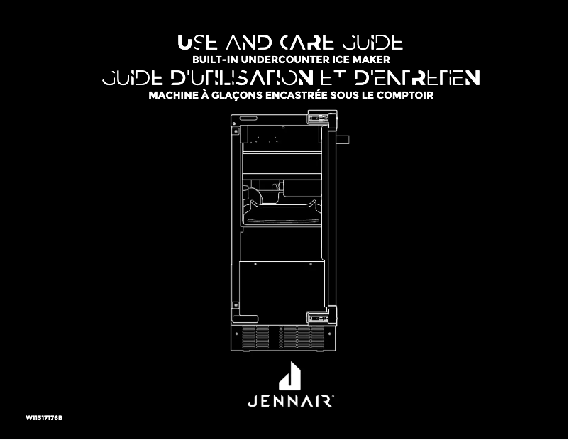 Page 1 de la notice Manuel utilisateur JennAir JUIFX15HX