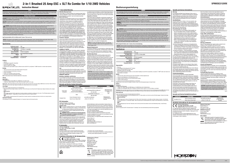 Image de la première page du manuel de l'appareil STL