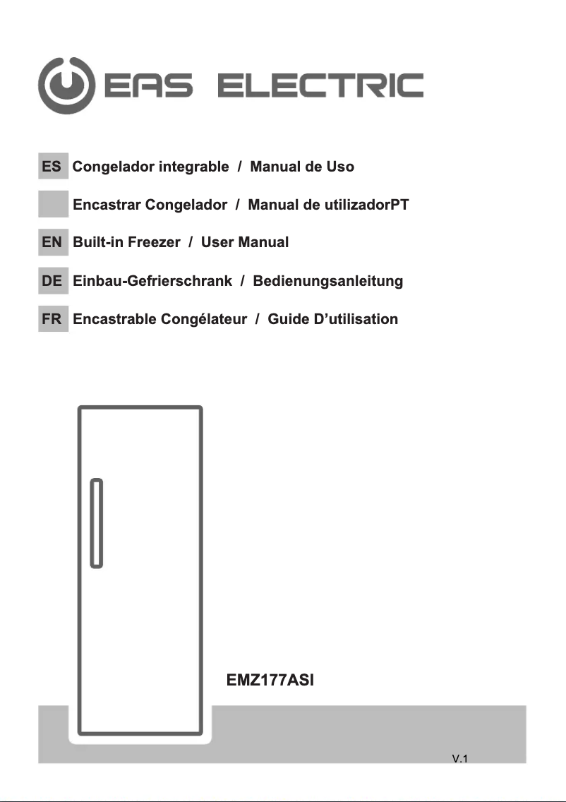 Imagen de la primera página del manual del dispositivo EMZ177ASI