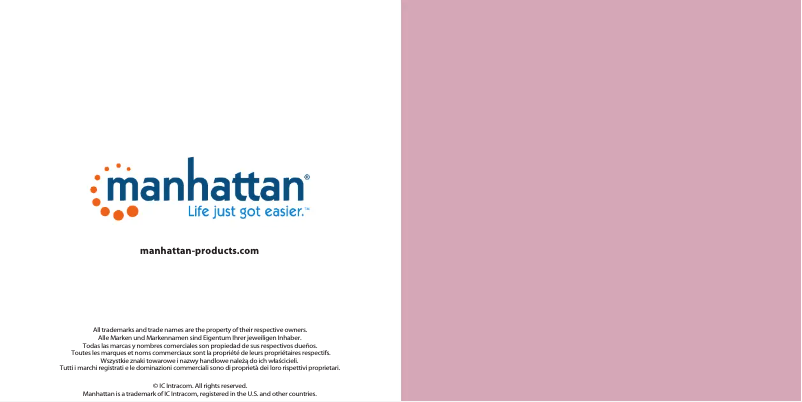 Image de la première page du manuel de l'appareil 178303