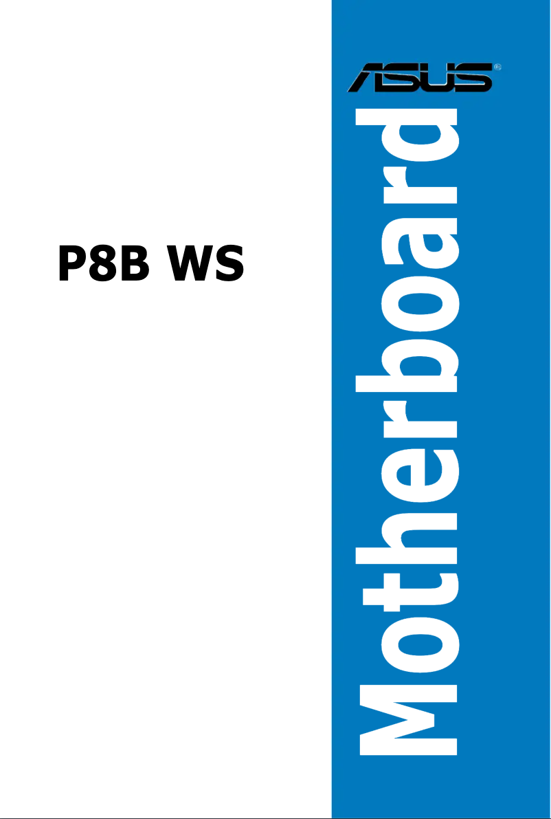 Page 1 de la notice Manuel utilisateur Asus P8B WS