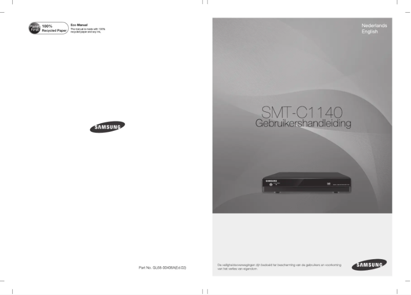 Page 1 de la notice Manuel utilisateur Samsung SMT-C1140