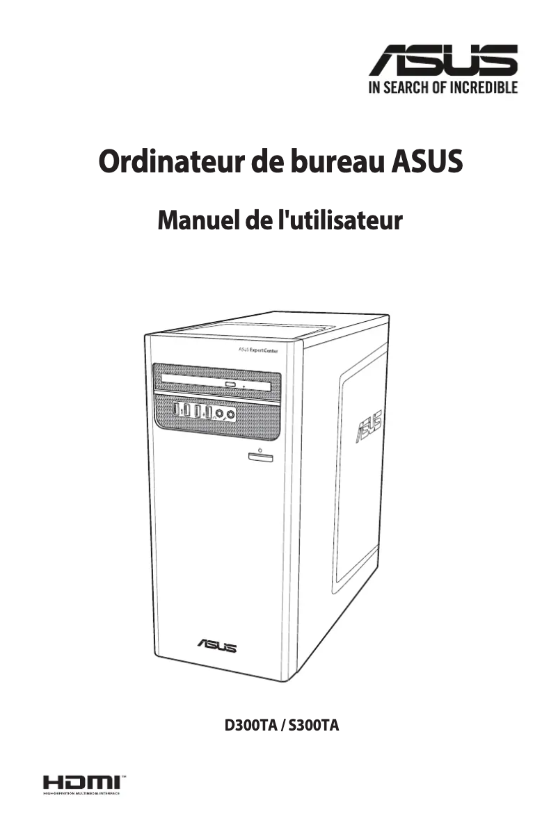 Page n°1 - Manuel utilisateur Asus S300TA