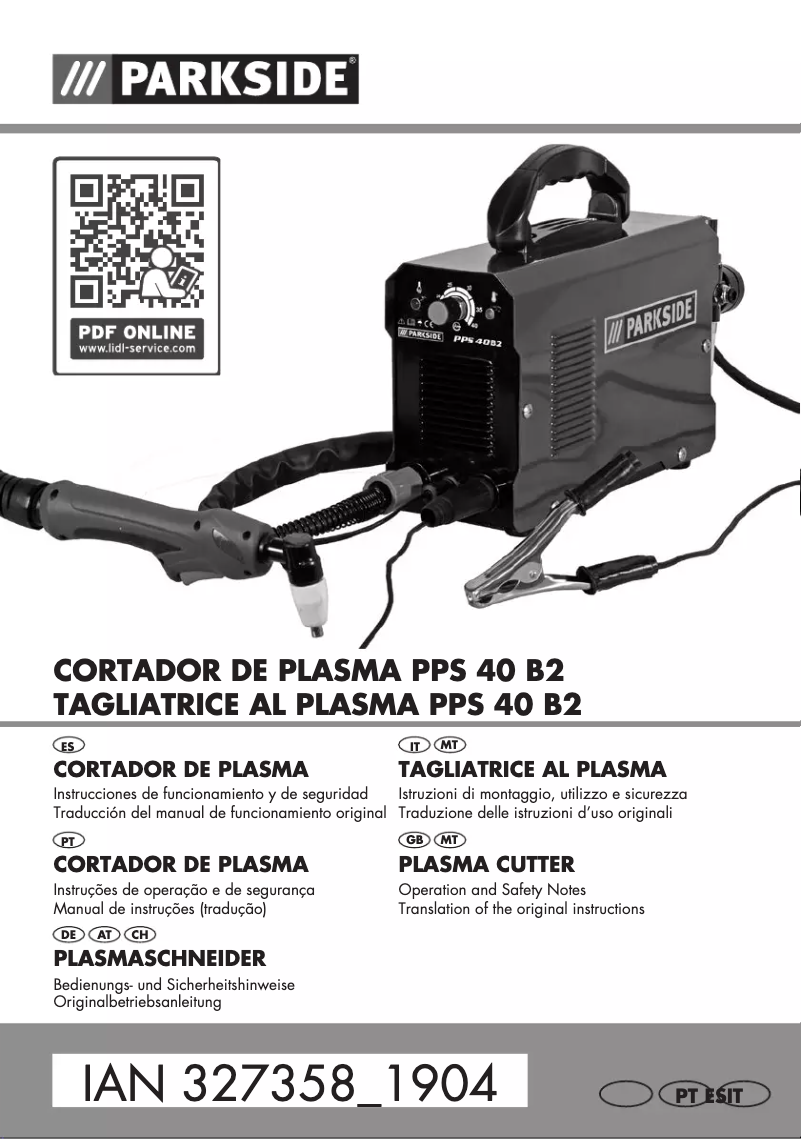 Image de la première page du manuel de l'appareil PPS 30 A1