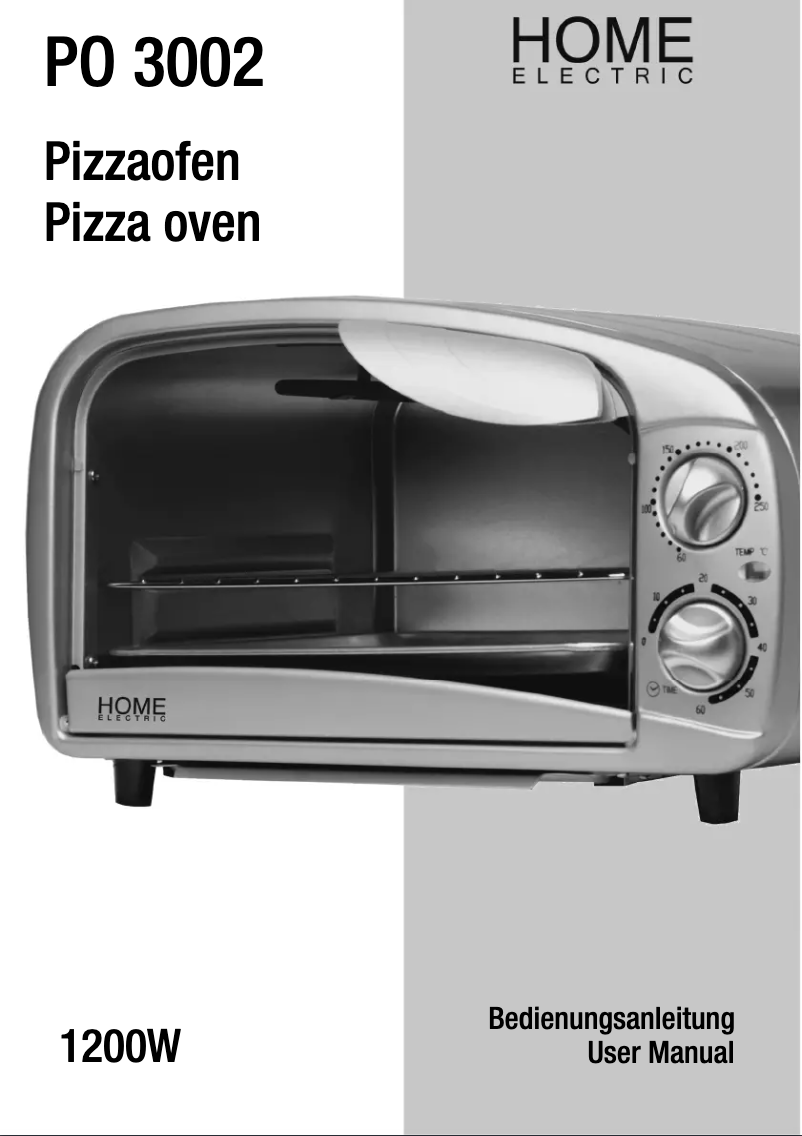 Image de la première page du manuel de l'appareil PO 3002