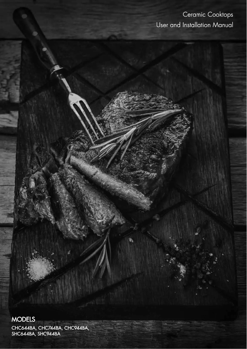 Página 1 del manual Manual de usuario Chef CHC644BA