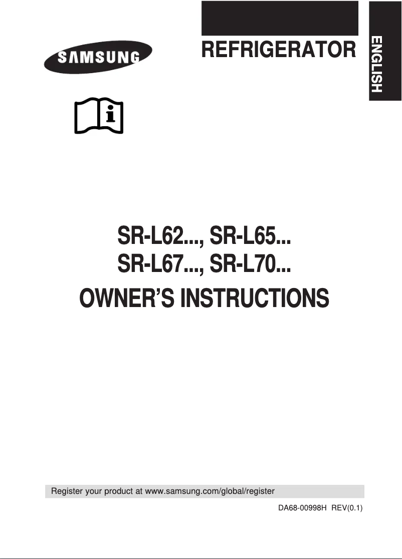 Image de la première page du manuel de l'appareil SR-L679EVPS